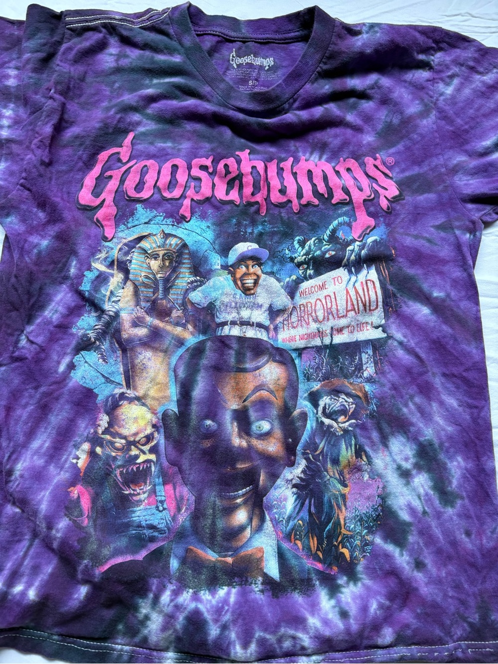 Women’s  Purple Tie-Dye Graphic Tee
